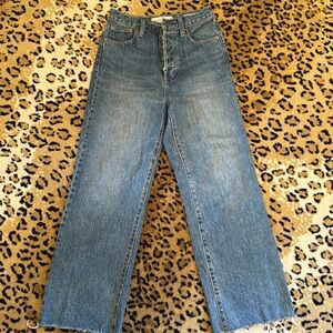 The Farrah High Rise Wide Leg Jeans